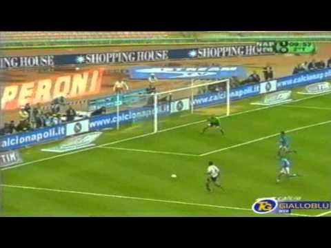 Serie A 2000-2001, day 31 Napoli - Verona 2-0 (Pecchia, Amauri)
