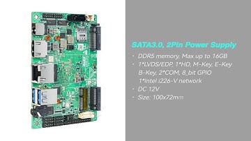 2.5inch pico itx motherboard N150 processor