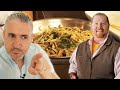 Italian Chef Reacts to Mario Batali Spaghetti with Clams Recipe