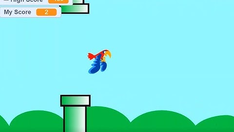 Flappy Bird Game using Scratch