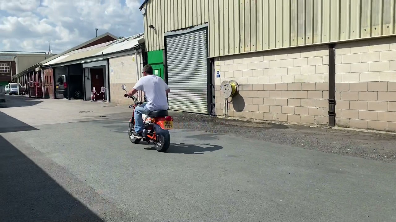 Suzuki Van Van 50 riding and walkaround - YouTube