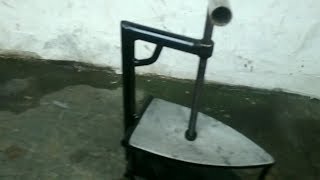 Cara buat tungku tambal ban dari setrika