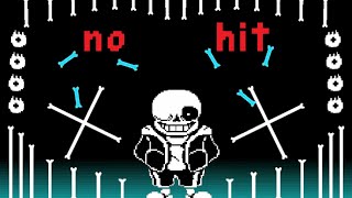 [No Hit] Undertale Pacifist: Sans Survival Game (New Year's Celebration)
