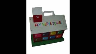 Key School House (1970) Marx Toys #oldschooltoys #vintage