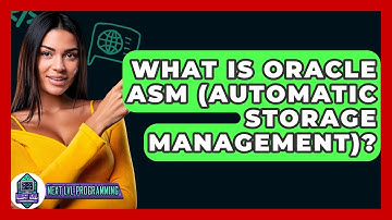 What Is Oracle ASM (Automatic Storage Management)? - Next LVL Programming