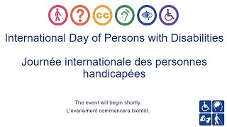 Celebrate International Day of Persons with Disabilities