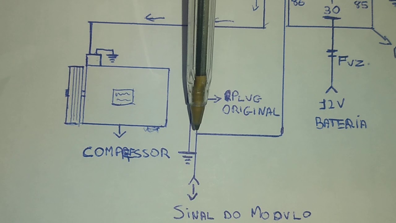 Esquema adaptação ar polo