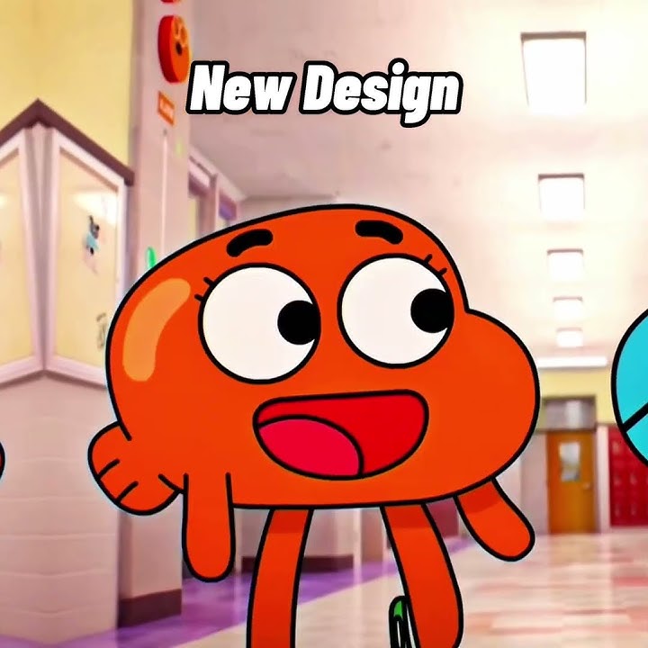 Gumball Old vs New Design #fyp #theamazingworldofgumball #tawog #gumball #darwin #anais #edit