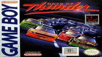 Days of Thunder - Nintendo Game Boy