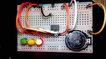 ATTINY 13A DIY LED Demo