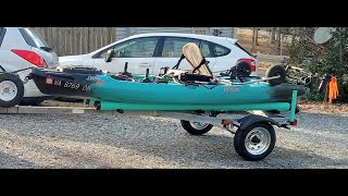 My DIY Kayak Trailer build