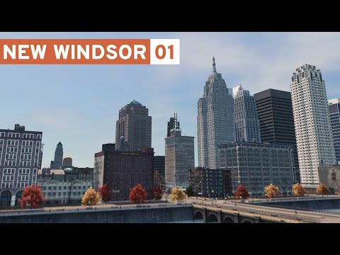 Downtown! - Cities Skylines: New Windsor #01