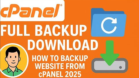 cPanel Full Backup Download | How to Backup Website from cPanel 2025 by Host Unified