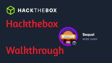 HackTheBox Walkthrough: Sequel - Starting Point