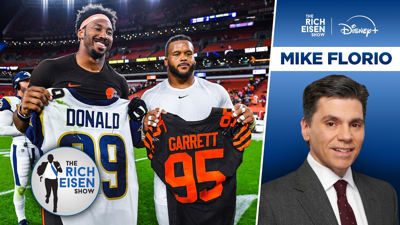PFT’S Mike Florio: What Pairing Garrett & Aaron Donald Would Mean for the Rams | The Rich Eisen Show
