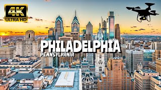Philadelphia, Pennsylvania In 4K By Drone - Amazing View Of Philadelphia, Pennsylvania