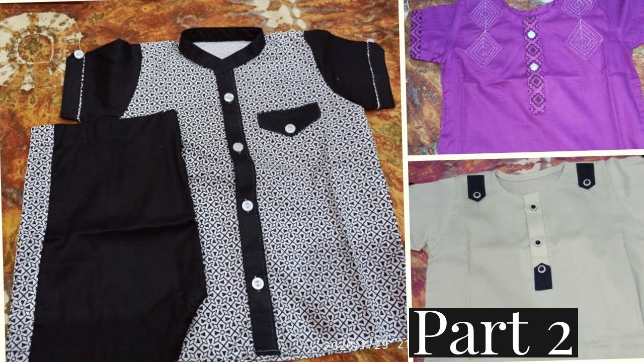 New & Stylish Handmade Baby Boy Summer Dress Design Lawn/cotton Part 2