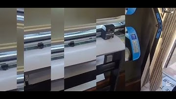 F1-1801/ECO & V3-1663 Printer and Cutter combo , setup cutting still water bottle labels