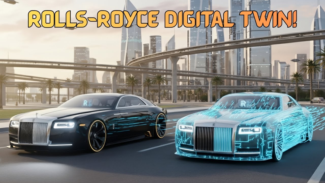The FUTURE Rolls-Royce | Ultra Realistic Digital Twin Showcase