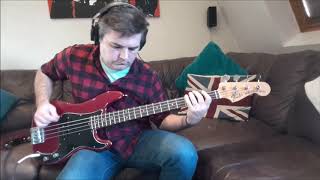 The Stranglers "No More Heroes" bass cover. HQ sound. chords