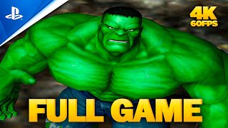 The Incredible Hulk: Ultimate Destruction Gameplay Walkthrough FULL GAME [4K 60FPS] No Commentary