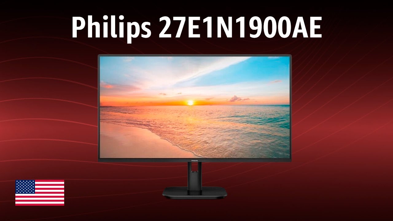 Monitor Philips 27E1N1900AE | TEST | English - YouTube