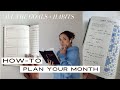 JULY PLAN WITH ME | set-up for success