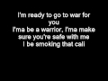 Chris Brown - War For You ( Lyrics )