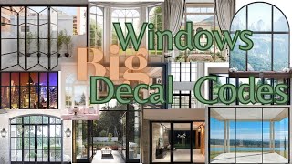 Big Decal Codes / Windows - Janelas / WORK AT A PIZZA PLACE ROBLOX