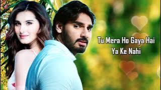 Tu Mera Hogaya Hai (LYRICS) | Tadap | Ahan Shetty, Tara Sutaria | Pritam, Jubin Nautiyal
