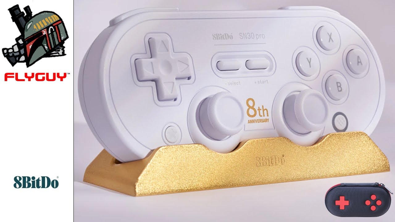 8bitdo 8th Anniversary Gamepad Review Essentially Just A Repaint But Love That Stand R 8bitdo