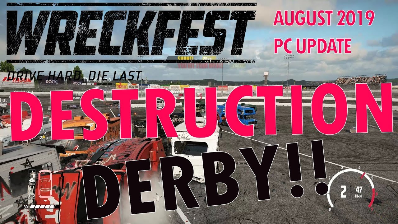 Wreckfest Aug 2019 Update - Motorhome Demolition Derby!