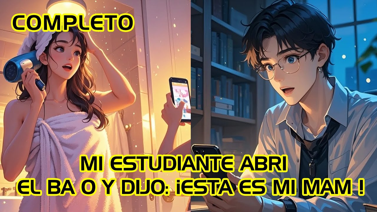 Dando clases en línea, mis alumnos captaron a mi madre bañándose sin querer#romance #comedia #amor