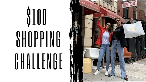 CREATING A FULL OUTFIT WITH ONLY $100 | VINTAGE SH...