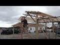 STEEL TRUSSES Monitor Style Barn w/ LEAN TO STEEL TRUSSES STEEL TRUSSES Monitor Style Barn w/ LEAN TO STEEL TRUSSES
