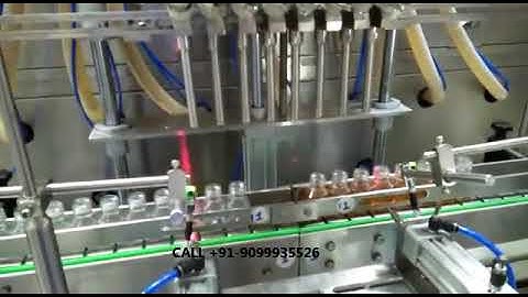 Eight Head Viscose Honey Filling Machine (Servo Motor Operated Gear Pump)