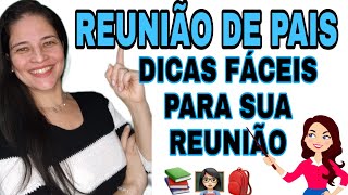 DICAS PARA UMA REUNIÃO TRANQUILA E DE SUCESSO