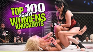 womens Knockouts - Top 100 Most Brutal MMA 2024