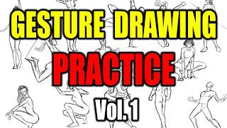 Gesture Drawing Practice - Draw with me!