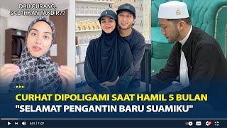 Sosok Aisyah Hijanah Curhat Dipoligami Saat Hamil 5 Bulan 'Selamat Pengantin Baru Suamiku'