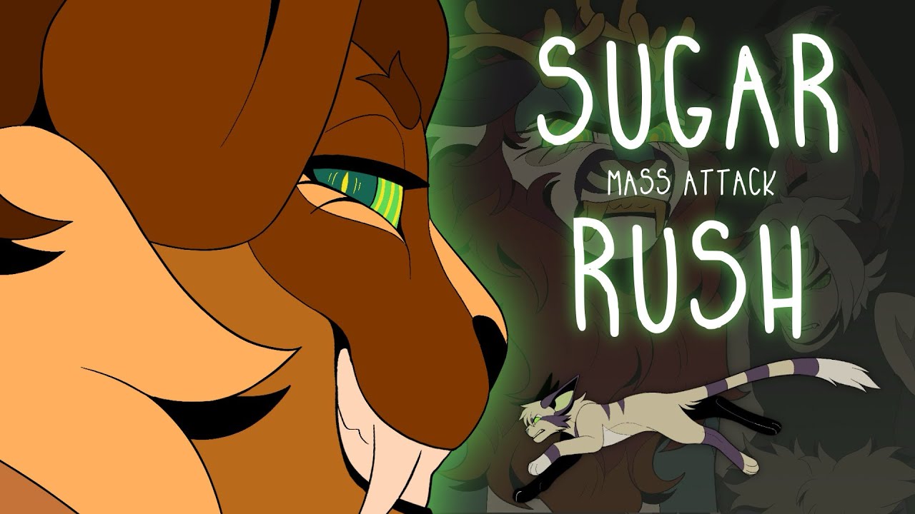 SUGAR RUSH | Original Animation | Mass Attack 2025 (EYE STRAIN WARNING)