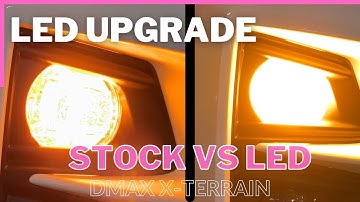 LED Upgrade Complete - Dmax X-Terrain 2021
