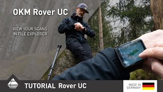 View Scans directly in Smartwatch App | Rover UC TUTORIAL 8 [File Explorer] 🔰 OKM Detectors screenshot 2