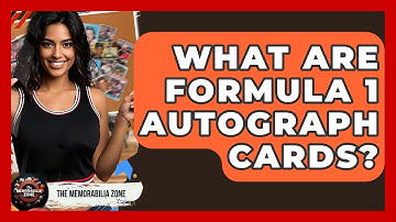 What Are Formula 1 Autograph Cards? - The Memorabilia Zone