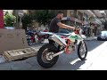 unboxing the 2021 KTM 350EXC enduro motorcycle