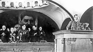 Речь Сталина 6 ноября 1941 на Маяковской / Stalin's speech on 6 November 1941 in Mayakovskaya