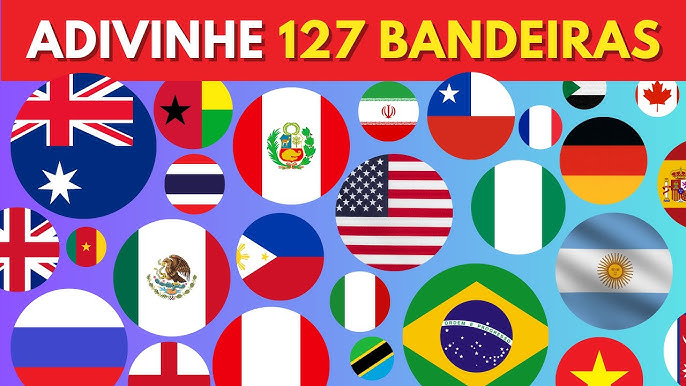 Quiz de bandeiras do mundo 🌍 #quiz #bandeiras #bandeirasdepaises