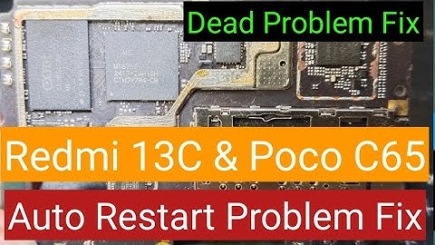 Redmi 13C (gale)Auto Restart Problem Solution  ✅