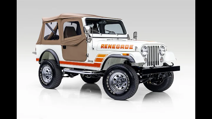 1983 Jeep CJ-7 - Cold Start, Gears 1-5, 2 Wheel Dr...