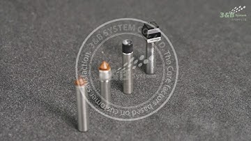 3&B System Collet, Ejector needle, Nozzle